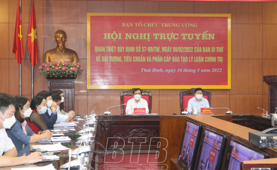   Quán triệt Quy định số 57-QĐ/TW của Ban Bí thư Trung ương Đảng