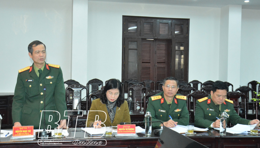   Kiểm tra Nh88 Nha cai tuyển chọn, gọi công dân nhập ngũ năm 2024 tại thành phố Thái Bình