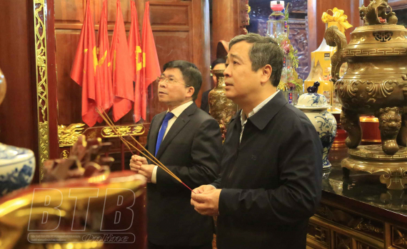   Đồng chí Ngô Đông Hải, Ủy viên Ban Chấp hành Trung ương Đảng, Bí thư Tỉnh ủy kiểm tra, chúc tết các đơn vị, Nh88 trong đêm giao thừa
