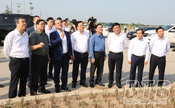   Nh881 Nh88 con Phạm Minh Chính thăm khu công nghiệp Liên Hà Thái