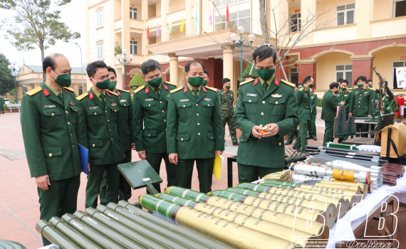   Lực lượng vũ trang tỉnh ra quân huấn luyện năm 2022