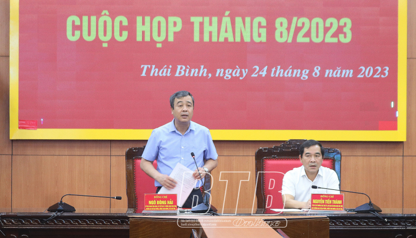   Họp Thường trực Ban Chỉ đạo phòng, chống tham nhũng, tiêu cực tỉnh