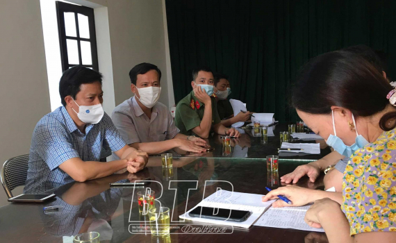   Khẩn trương truy vết các trường hợp liên quan đến ca dương tính mới từng về xã Đồng Thanh (Vũ Thư)
