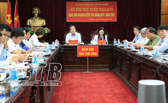   Giao ban trực tuyến Nh88 com Link ngành Kiểm tra Đảng quý I năm 2021