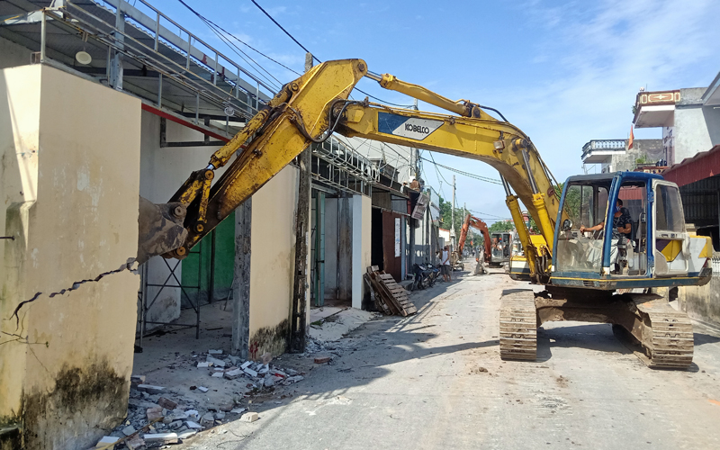   Thái Bình nhân rộng chủ trương hiến đất làm đường