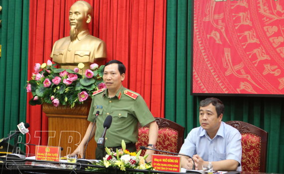   An ninh trật tự trên địa bàn tỉnh được giữ vững