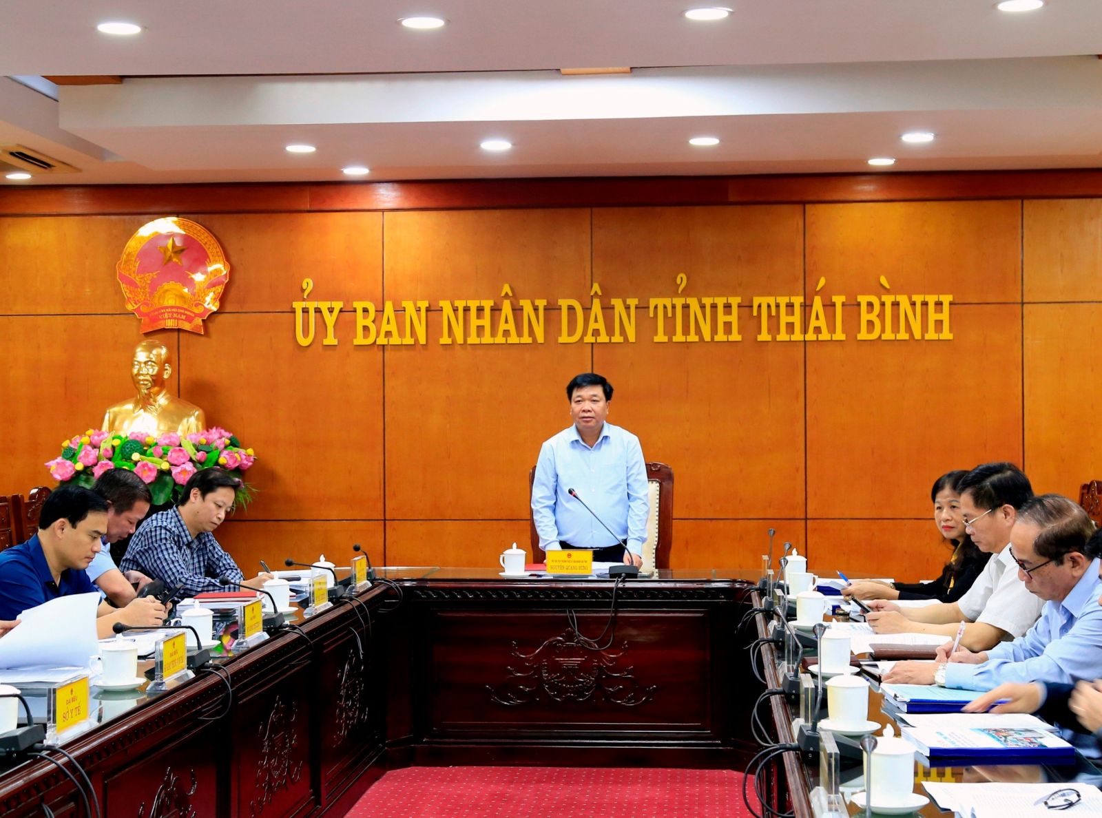  Nh88 casino tỉnh nghe báo cáo Đề án đề nghị công nhận đô thị thị trấn Tiền Hải mở rộng đạt tiêu chí đô thị loại IV