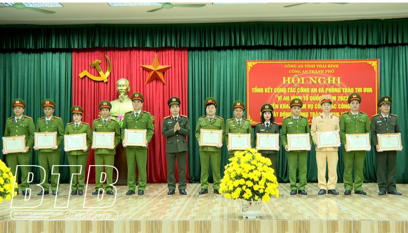   Công an thành phố Thái Bình: Phát động phong trào thi đua “Vì an ninh Tổ quốc” năm 2024
