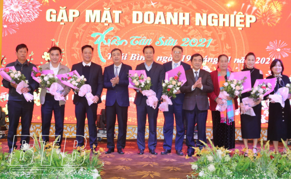   Gặp mặt chúc tết doanh nghiệp nhân dịp tết Nguyên đán Tân Sửu 2021