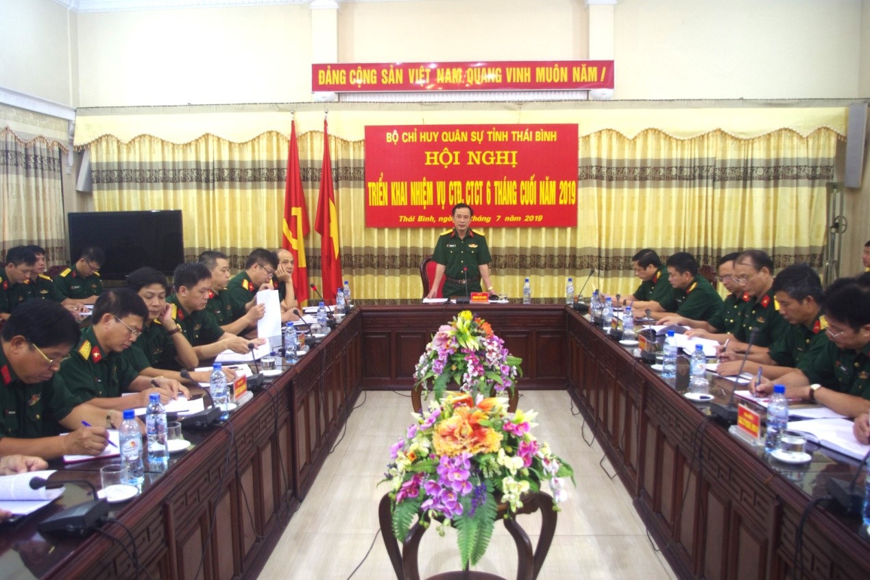   Bộ CHQS tỉnh Nh88 casino nhiệm vụ Nh88 Nha cai đảng, Nh88 Nha cai chính trị 6 tháng cuối năm 2019