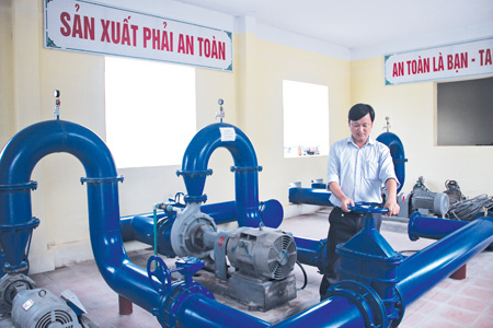   Quỳnh Phụ: Tỷ lệ đấu nối, sử dụng nước sạch đạt 97,31%