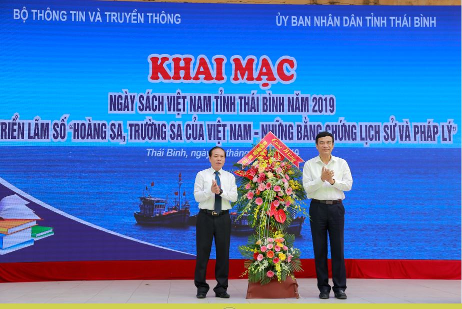   Nh88 dang Nhap Ngày sách Việt Nam tỉnh Thái Bình năm 2019 và Triển lãm số “Hoàng Sa, Trường Sa của Việt Nam – Những bằng chứng Nh88 com và pháp lý”