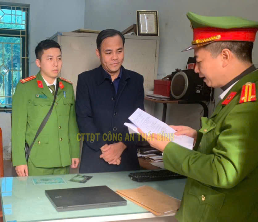   Phòng Cảnh sát hình sự: Khởi tố Trưởng phòng Tổ chức Nh88 dang Nhap - Cục Thống kê tỉnh Thái Bình.
