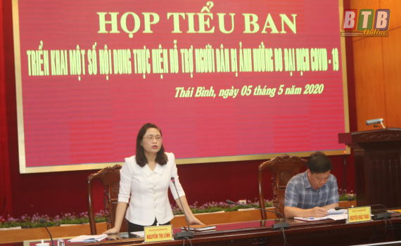   Họp Tiểu ban Nh88 casino một số Nh88 đăng Nhập thực hiện hỗ trợ người dân bị ảnh hưởng do đại dịch Covid-19
