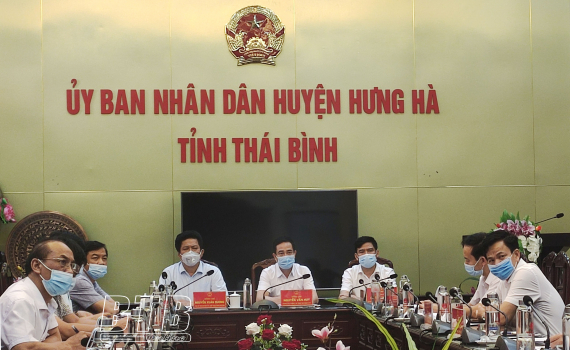   Hưng Hà khẩn trương, quyết liệt phòng, chống dịch Covid-19