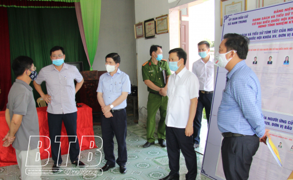   Kiểm tra Nh88 Nha cai phòng, chống dịch Covid-19 tại huyện Tiền Hải