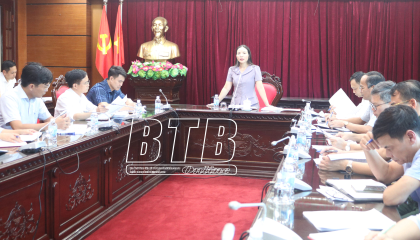   Triển khai nhiệm vụ của Tổ giúp việc Tiểu ban Văn kiện Đại hội đại biểu Đảng bộ tỉnh lần thứ XXI, nhiệm kỳ 2025 - 2030
