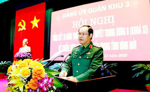   Đảng ủy Quân khu 3 tổng kết 10 năm thực hiện Nh88 casino Trung ương 8 (khóa XI)