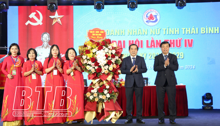   Đại hội Hội Doanh nhân nữ tỉnh nhiệm kỳ 2024 - 2029