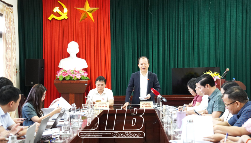   Giám sát việc thực hiện chính sách pháp luật lĩnh vực Nh88 com, thông tin, truyền thông