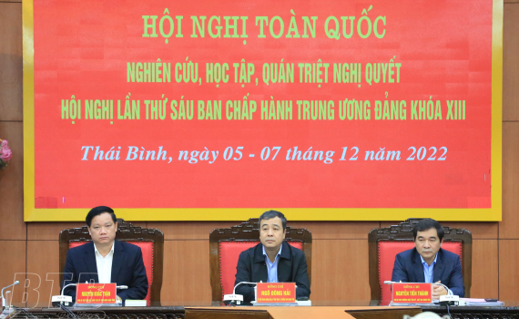   Thái Bình: Kết nối 191 điểm cầu nghiên cứu, học tập, quán triệt Nh88 casino Nh88 - Cá Cược Mỗi Ngày Trung ương 6 (khóa XIII)