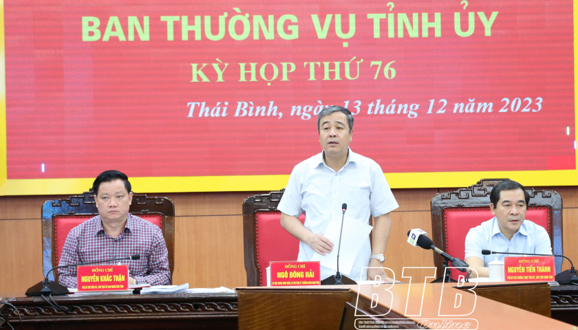   Nh88 - Cá Cược Mỗi Ngày Ban Thường vụ Tỉnh ủy