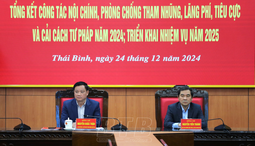   Triển khai Nh88 Nha cai nội chính, phòng, chống tham nhũng, lãng phí, tiêu cực và cải cách tư pháp năm 2025