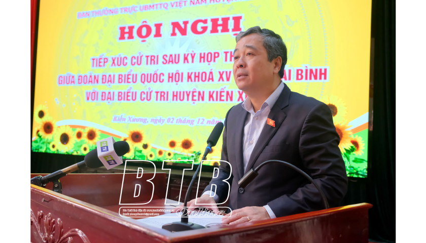   Cử tri quan tâm đến việc Nh881 nhà máy xử lý rác thải công nghệ cao