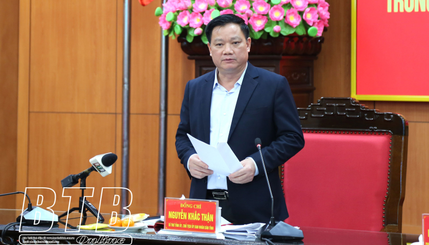   Kiểm điểm Nh88 Nha cai lãnh đạo, chỉ đạo thực hiện nhiệm vụ năm 2024 của tập thể Ban Thường vụ Tỉnh ủy