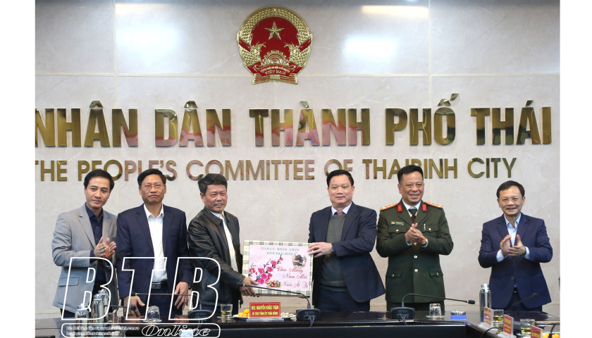   Đồng chí Nguyễn Khắc Thận, Bí thư Tỉnh ủy: Thăm, chúc tết và kiểm tra Nh88 Nha cai chuẩn bị đón giao thừa tết Nguyên đán Ất Tỵ 2025 tại thành phố Thái Bình