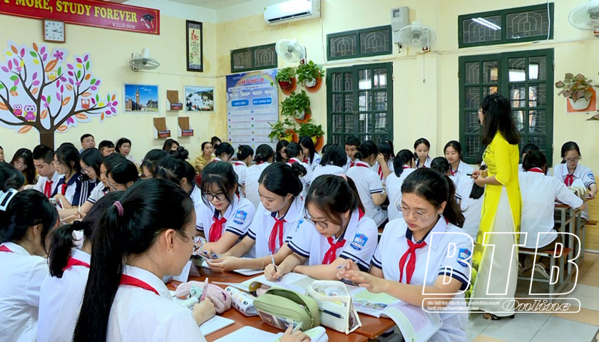   Thành phố Thái Bình: Kịp thời xử lý sơ suất trong kỳ kiểm tra khảo sát chất lượng học kỳ I năm học 2024 - 2025 môn Toán khối 7