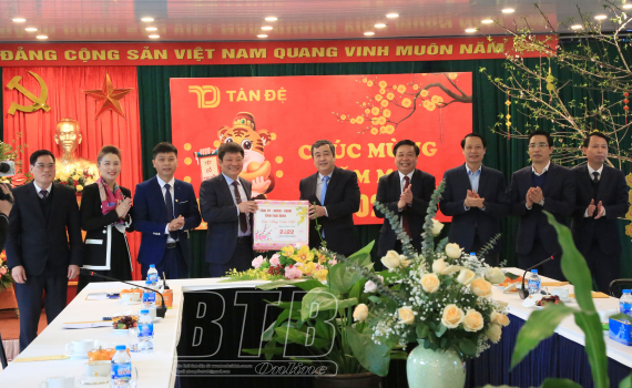   Đồng chí Ngô Đông Hải, Bí thư Tỉnh ủy: Thăm, chúc tết một số doanh nghiệp trên địa bàn thành phố Thái Bình