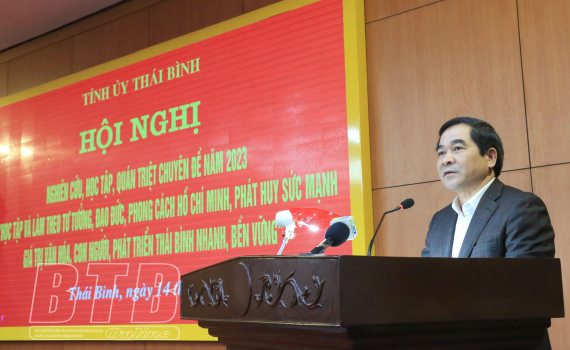   Thái Bình: Kết nối 282 điểm cầu nghiên cứu, học tập, quán triệt, tuyên truyền, Nh88 casino thực hiện chuyên đề năm 2023