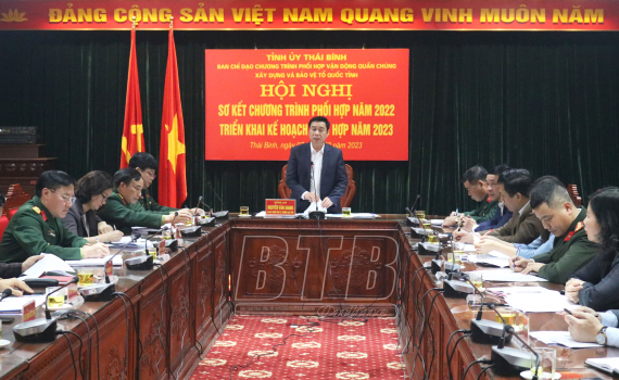  Tích cực phối hợp vận động quần chúng Nh881 và bảo vệ Tổ quốc