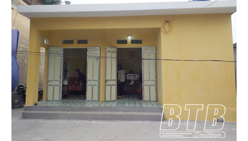   Niềm vui từ chương trình xóa nhà tạm, nhà dột nát