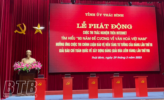   8 giờ sáng mai (ngày 29/3): Truyền hình trực tiếp lễ phát động Cuộc thi trắc nghiệm trên internet tìm hiểu “80 năm Đề cương về Nh88 com Việt Nam”