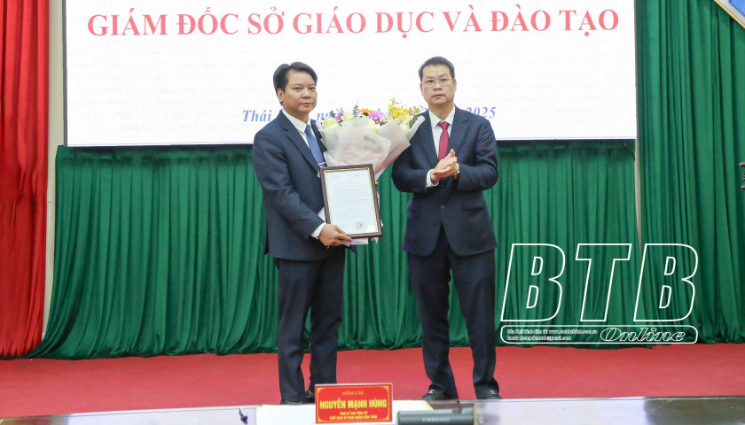   Nh883 quyết định bổ nhiệm chức vụ Giám đốc Sở Giáo dục và Đào tạo