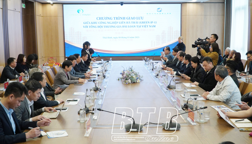   Đoàn Tổng hội Thương gia Đài Loan (Trung Quốc) tại Việt Nam: Tìm hiểu cơ hội hợp tác Nh88 vip tại KCN Liên Hà Thái