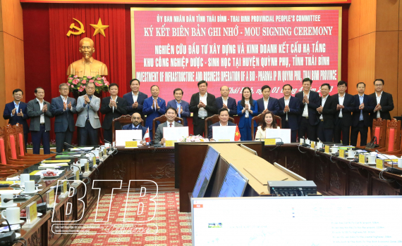   Nghiên cứu Nh88 vip khu công nghiệp Dược - Sinh học đầu tiên của Việt Nam tại huyện Quỳnh Phụ