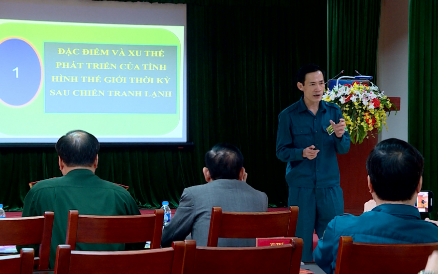   Hội thi cán bộ giảng dạy chính trị trong lực lượng vũ trang thành phố