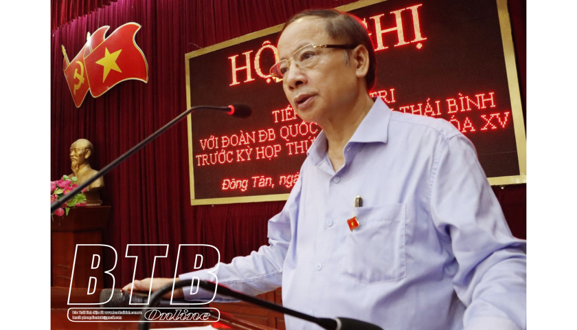   Cử tri các huyện Đông Hưng và Thái Thụy kiến nghị hỗ trợ nông dân, xử lý ô nhiễm Nh88 con