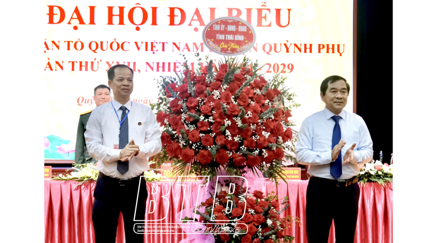   Đại hội đại biểu Mặt trận Tổ quốc huyện Quỳnh Phụ, nhiệm kỳ 2024 -2029