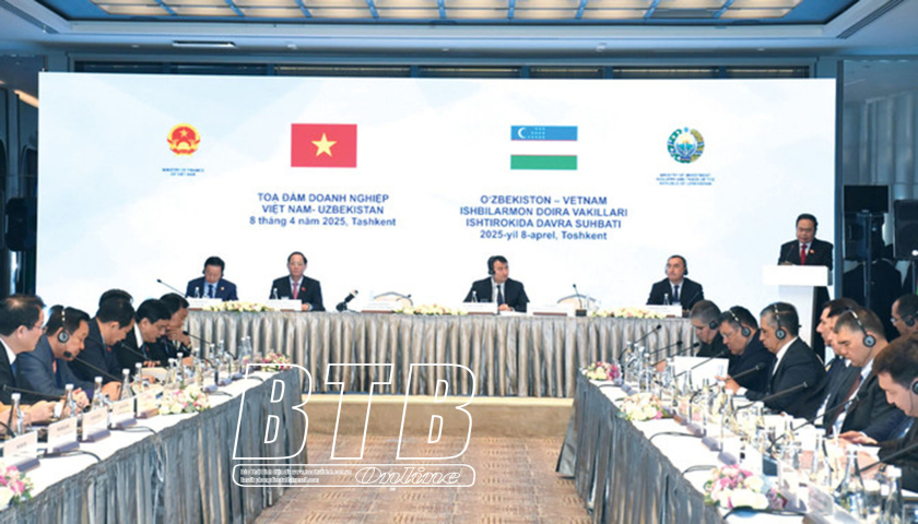   Chủ tịch Nh88 net Trần Thanh Mẫn dự Tọa đàm doanh nghiệp Việt Nam-Uzbekistan