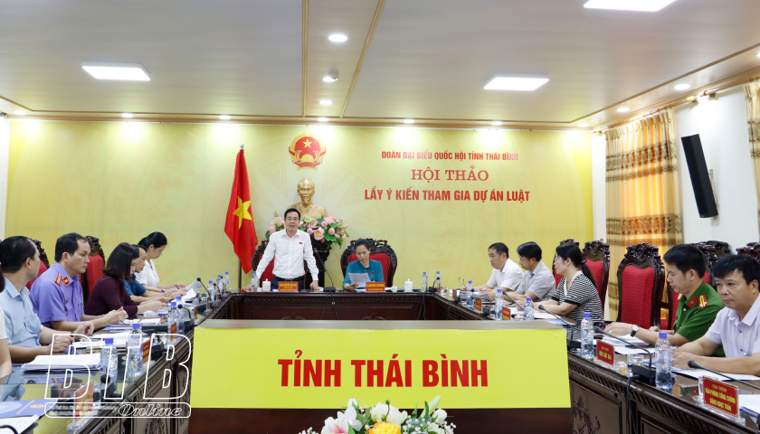   Đoàn đại biểu Nh88 net tỉnh lấy ý kiến đóng góp vào một số dự thảo luật