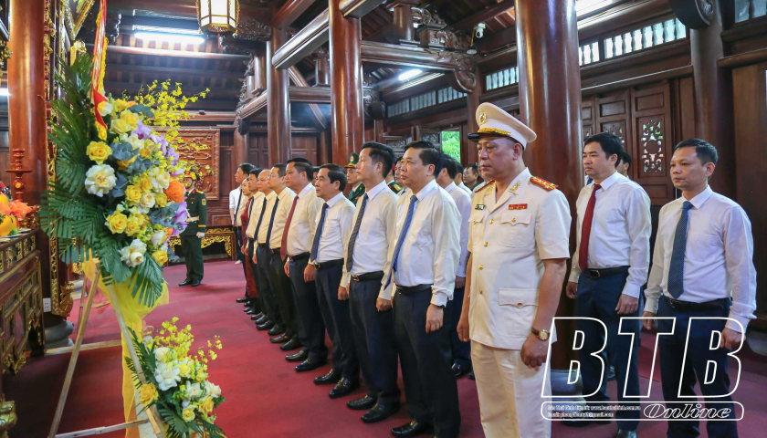   Tỉnh ủy, Nh88 - Cá Cược Mỗi Ngày - Nh88 vip Liền Tay, Nh88 casino, Nh88 com Nh88 vip tỉnh: Dâng hương tưởng niệm Chủ tịch Hồ Chí Minh