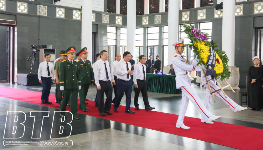   Đoàn đại biểu tỉnh Thái Bình viếng Nh881 Trần Đức Lương, nguyên Ủy viên Bộ Chính trị, nguyên Chủ tịch nước Cộng hòa Nh88 con - Cá Cược Mỗi Ngày - Nh88 vip Liền Tay chủ nghĩa Việt Nam