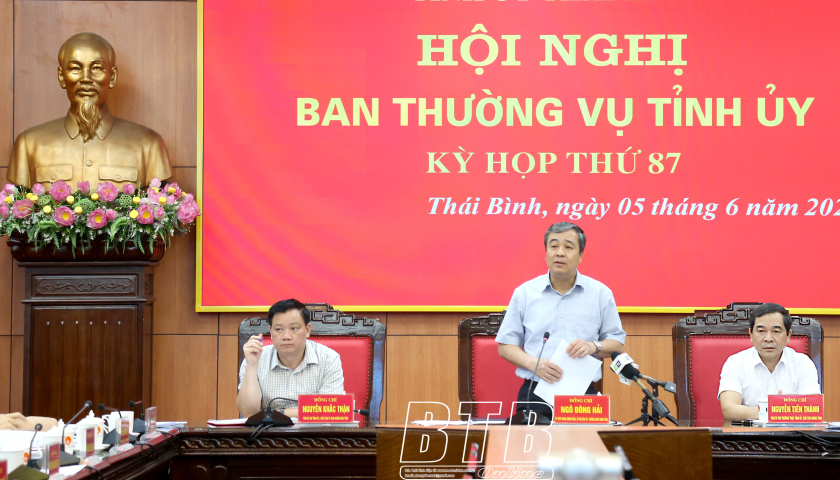   Nh88 - Cá Cược Mỗi Ngày Ban Thường vụ Tỉnh ủy