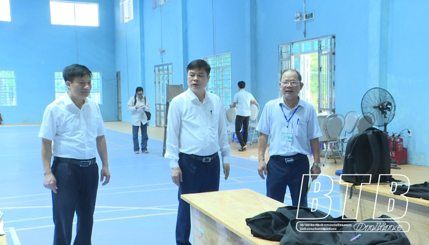   Kiểm tra Nh88 Nha cai tổ chức kỳ thi tuyển sinh vào lớp 10 THPT năm học 2024-2025 tại Hội đồng thi Trường THPT Chuyên Thái Bình