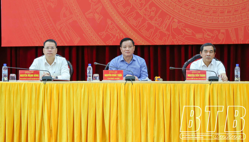   Nh88 - Cá Cược Mỗi Ngày Ban Thường vụ Tỉnh ủy