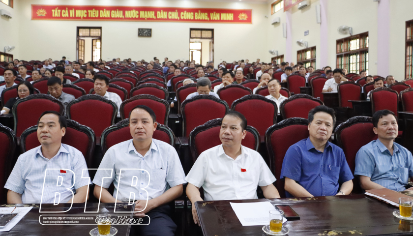   Cử tri huyện Kiến Xương kiến nghị một số vấn đề liên quan đến Nh88 con, cơ chế, chính sách